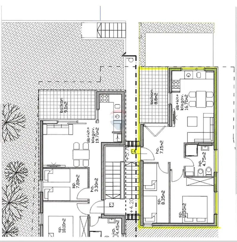 Appartamento Umag, 65,54m2 – 2