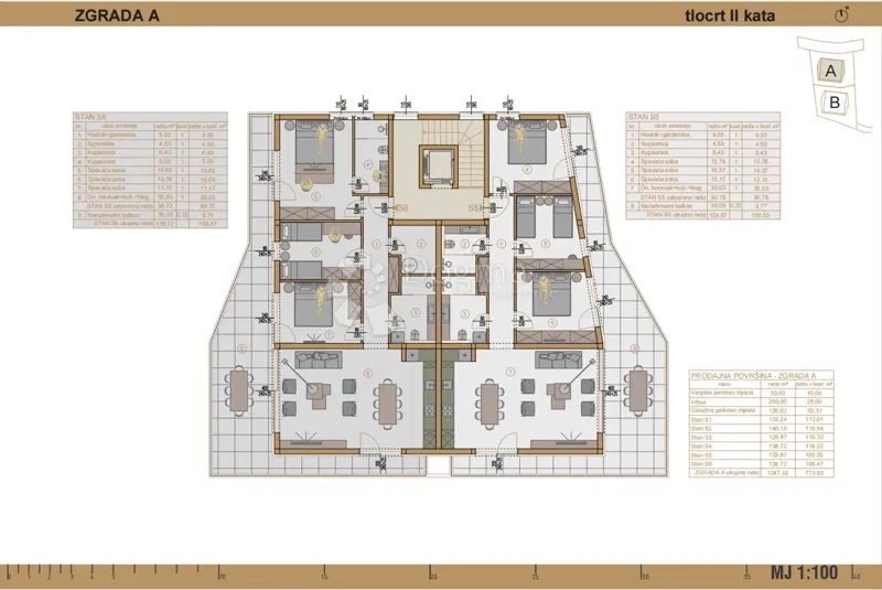 Квартира Pješčana Uvala, Medulin, 150,07m2 – 2