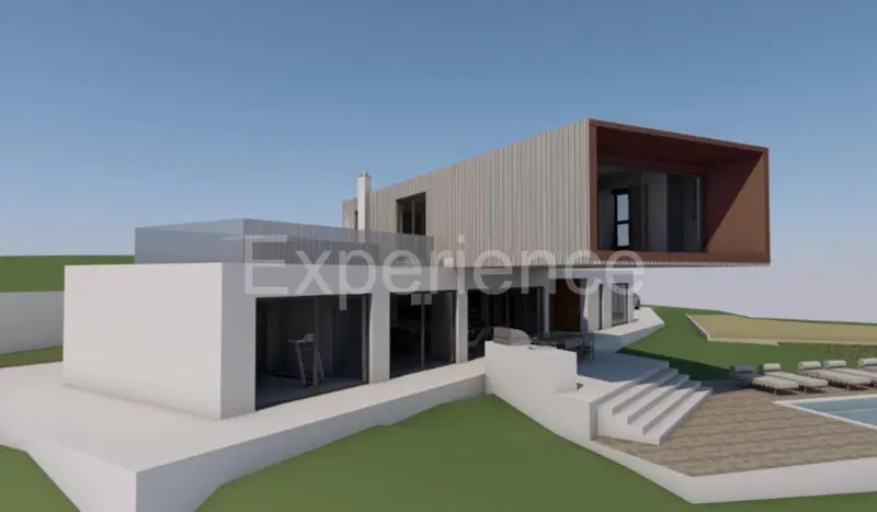 Buzet: Terreno edificabile con progetto di una VILLA DI LUSSO e campo da tennis – 3