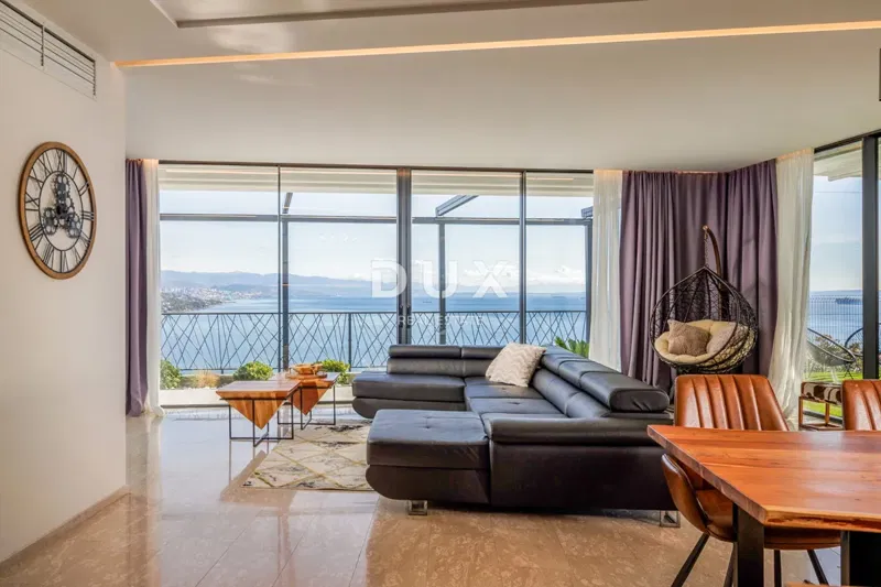 Opatija, centrum, piętro, 294 m2, panoramiczny widok na morze – 3