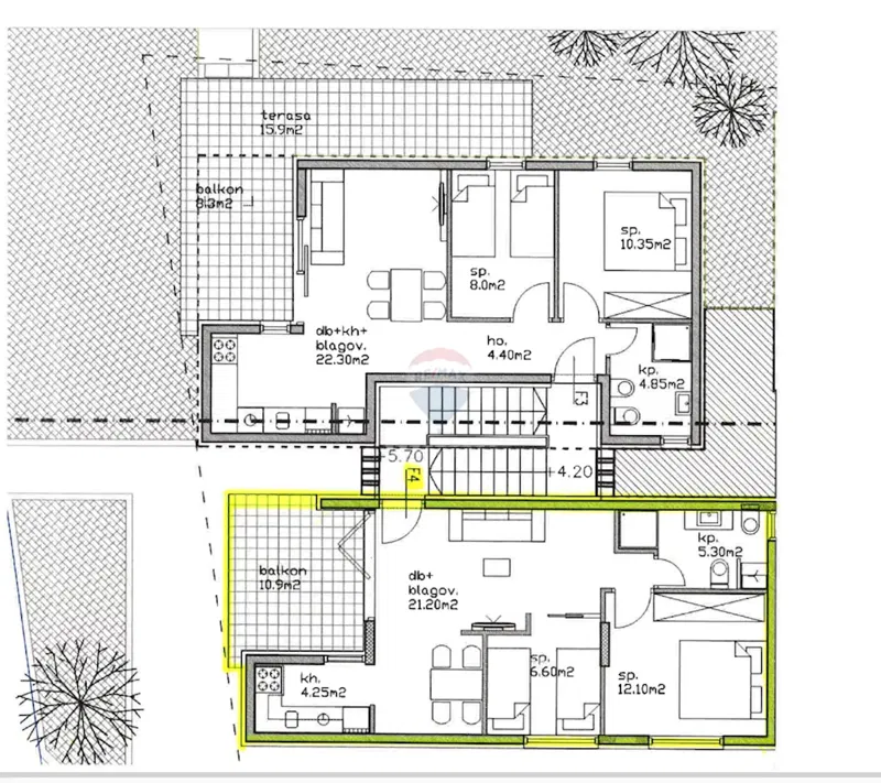 Condo/Apartment Umag, 71,73m2 – 3