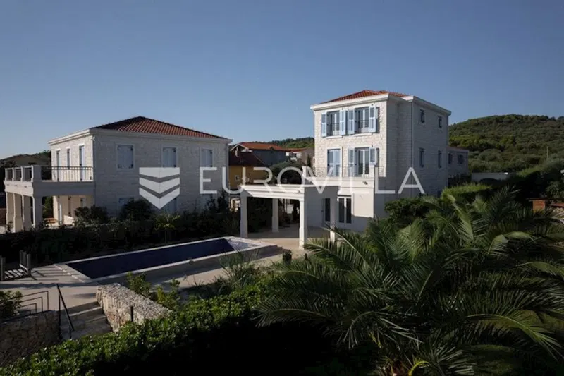 Pašman Island, Dobropoljana, classic stone villa in the first row to the sea – 3