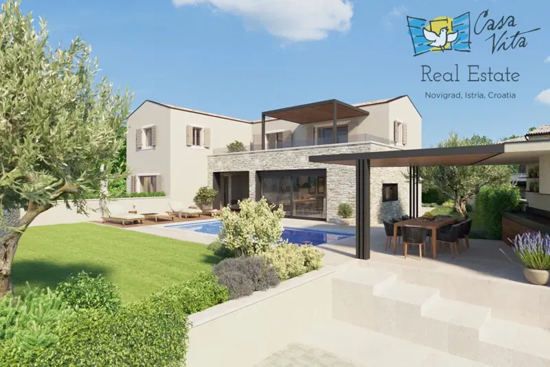 Terreno edificabile per una casa con piscina – 2