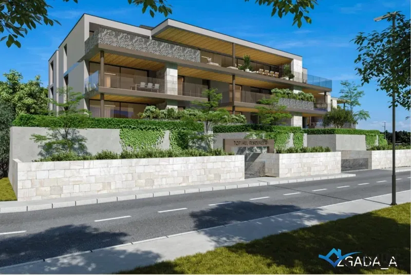 A luxurious apartment with a garden under construction ( aB1 ) – 2