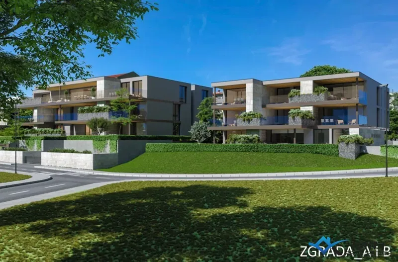 A luxurious apartment with a garden under construction ( aB1 ) – 3