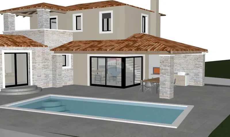 Terreno edificabile Kaštelir, Kaštelir-Labinci, 752m2 – 3