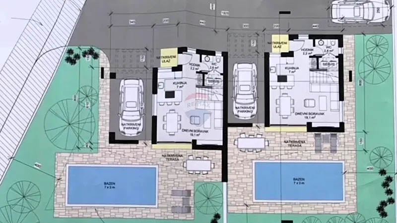 Terreno edificabile Umag, 745m2 – 3