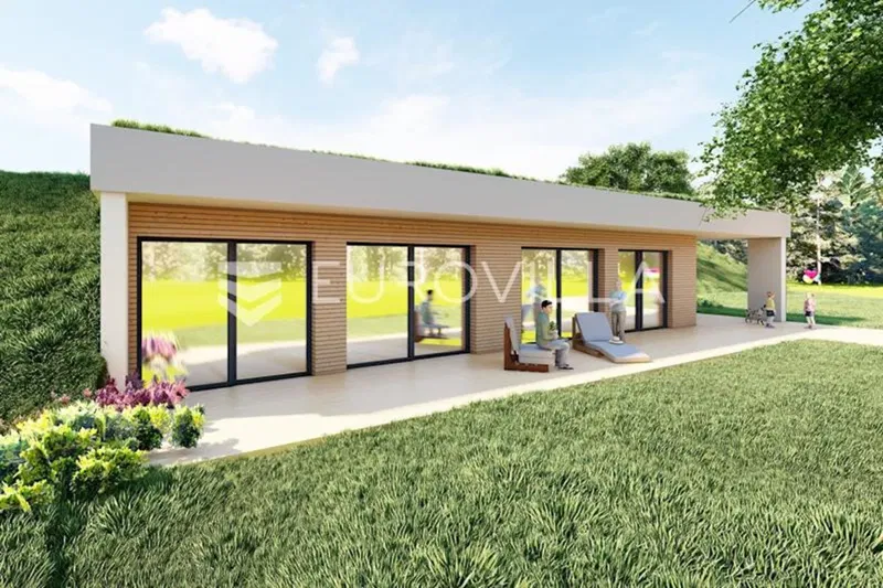 Zabok, Veliko Trgovišće, građevinsko zemljište sa projektom 527m2