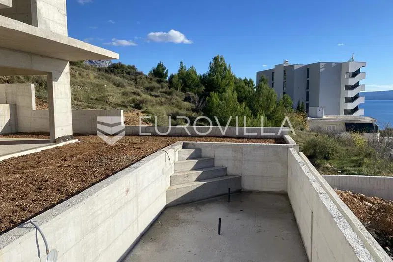 Duće, a villa under construction with a sea view – 2