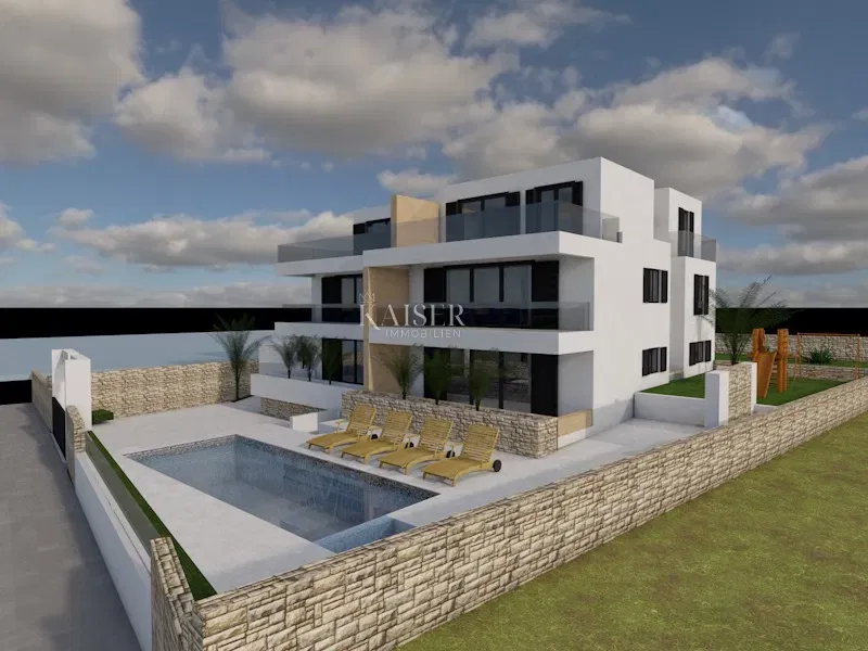 Pag-sziget, Metajna - apartman 1 hálószobával + fürdőszobával, 2. emelet, 100 m-re a tengertől – 2