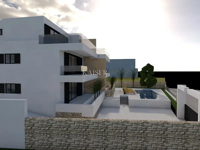 Isola di Pag, Metajna - appartamento 2BR+DB, 1° piano, 100 m dal mare – 2