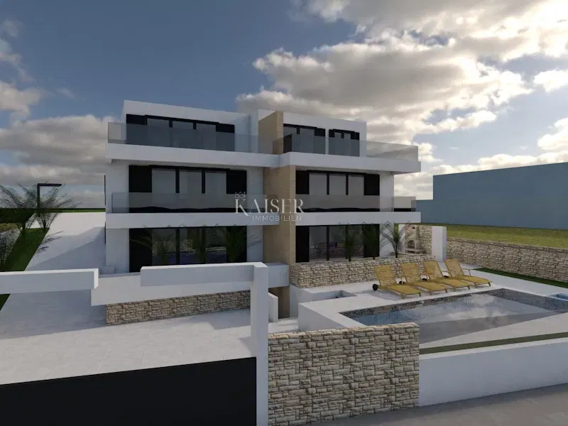 Isola di Pag, Metajna - appartamento 2BR+DB, 1° piano, 100 m dal mare – 2
