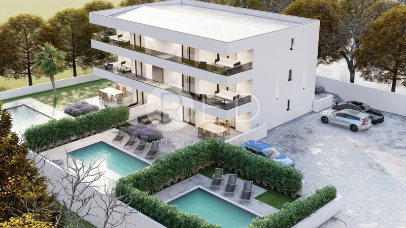 MALINSKA - STAN U IZGRADNJI S POGLEDOM NA MORE, 80,05 m2 – 2
