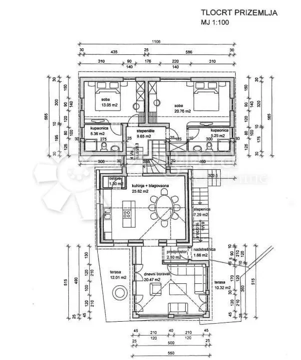 Construction started - legalized house and olive grove – 3