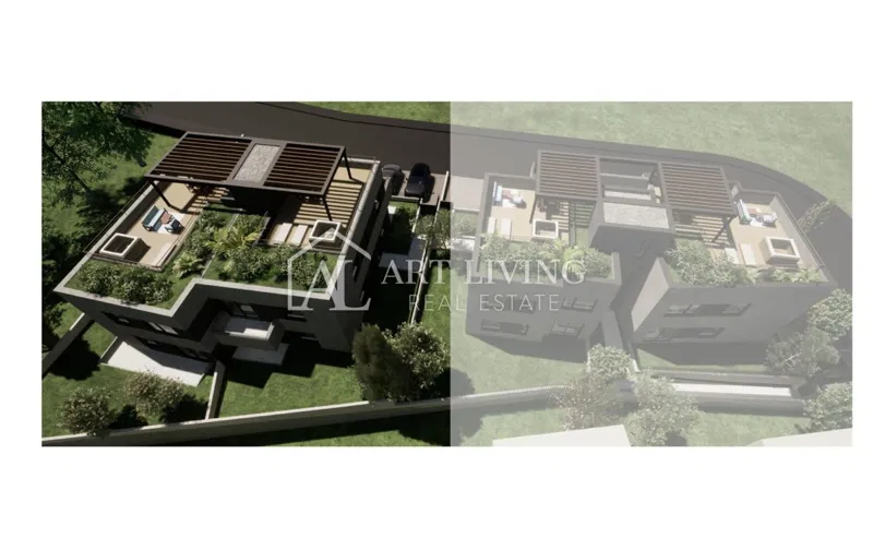 Istra, Poreč, moderni penthouse s strešno teraso in pogledom na morje – 2