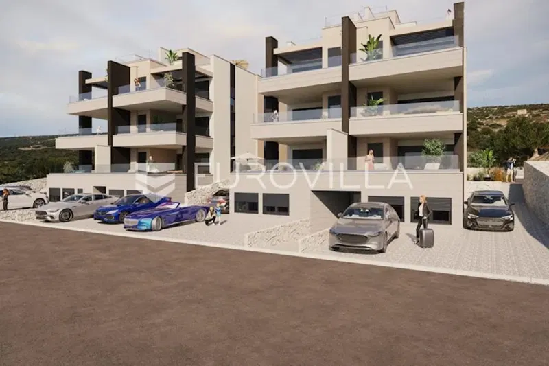 Pag, Šimuni, two-room penthouse 86.94 m² on the second floor of a modern building – 2