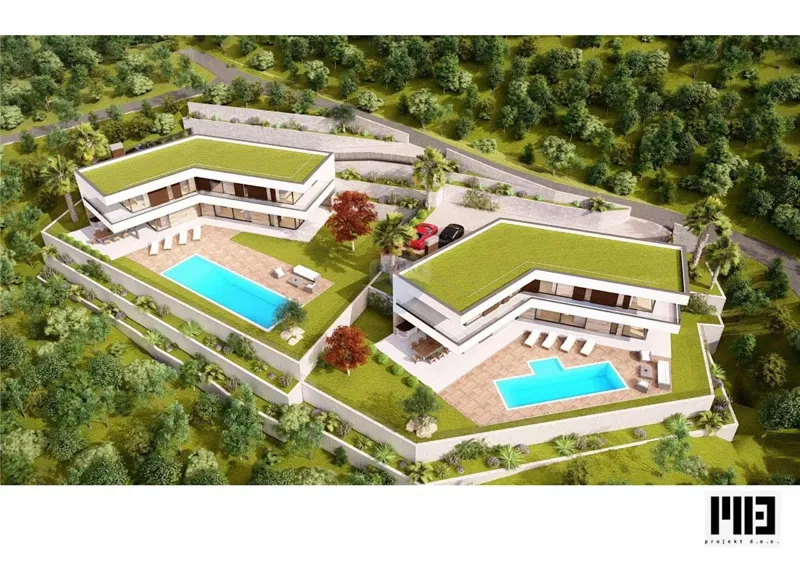 Земельный участок строительного назначения Mošćenička Draga, 957m2 – 2