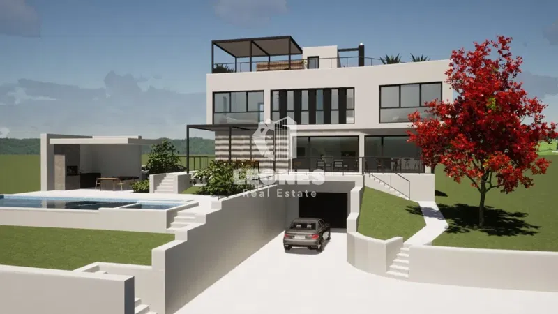 Bellissima villa indipendente con vista mare a Kaštelir – 2
