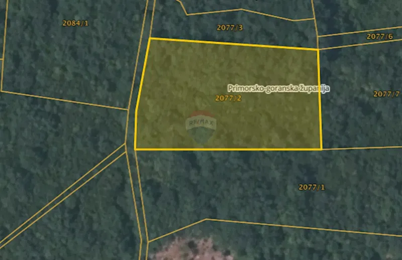 Terreno non edificabile Malinska, Malinska-Dubašnica, 4.284m2 – 2