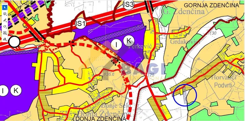 Terreno edificabile Kupinec, Klinča Sela, 3.770m2 – 2