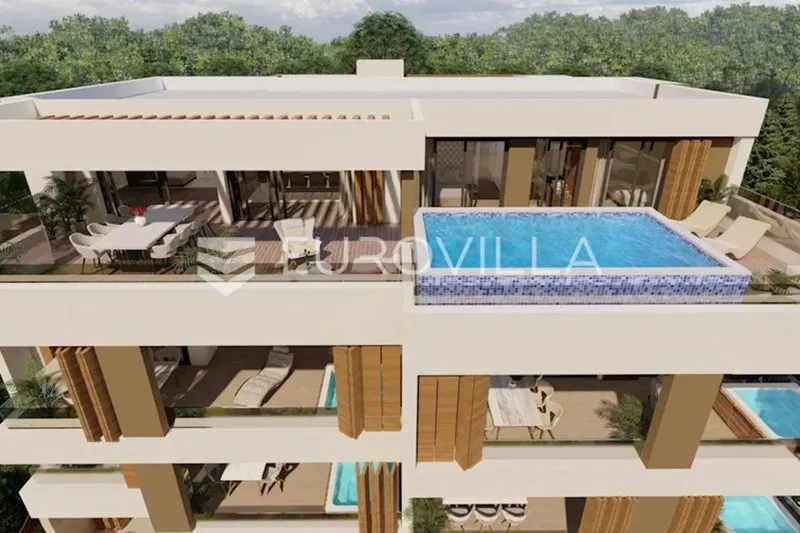 Primošten, luxurious three bedroom apartment with a panoramic sea view – 3