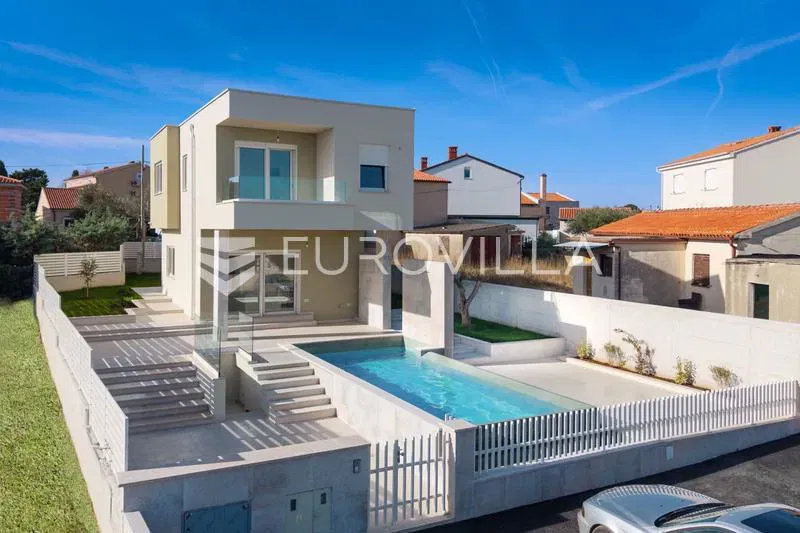 Istria, Ližnjan, modern apartment with a pool and a wonderful view of the sea – 2