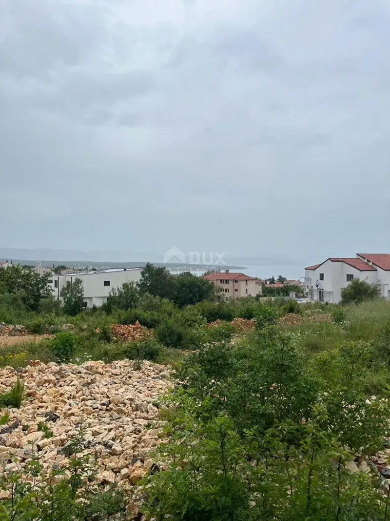 MALINSKA - building plot with sea view – 2