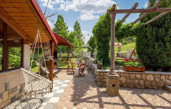 AN ENTRANCE WITH A LARGE YARD IN THE OASIS OF GORSKI KOTAR – 2