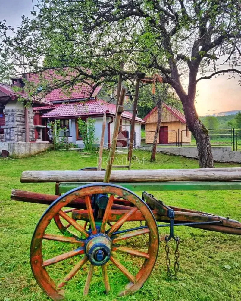 AN ENTRANCE WITH A LARGE YARD IN THE OASIS OF GORSKI KOTAR – 3