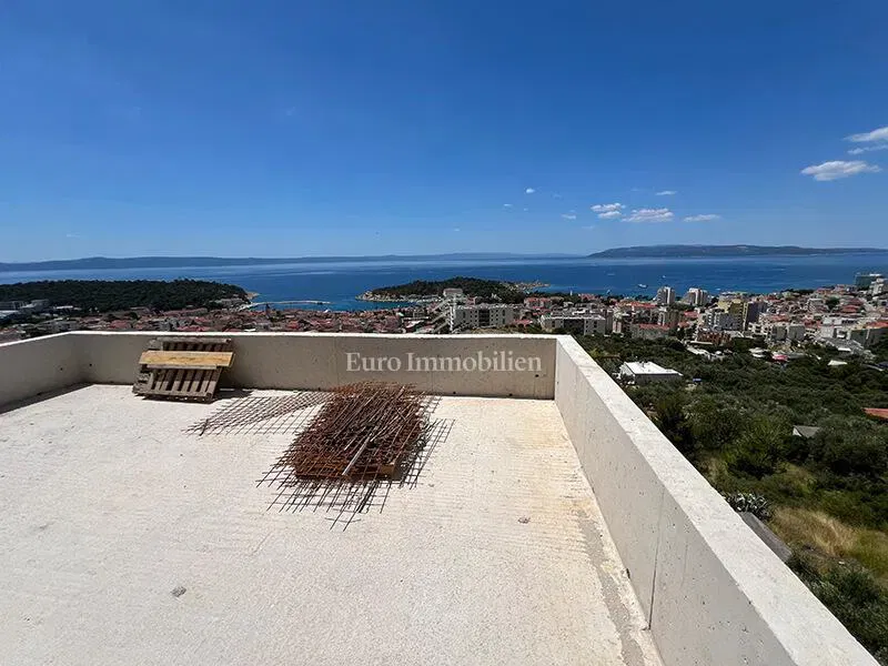 Apartment with pool and sea view above the center - Makarska – 3
