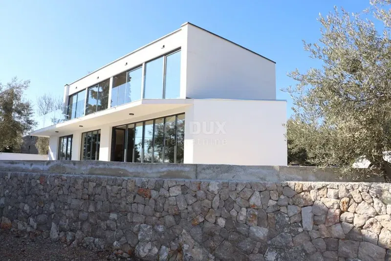 KRK SZIGET, POLJICA (környéke) - Modern villa 4 hálószoba + hálószoba, medence, grill, parkoló – 3