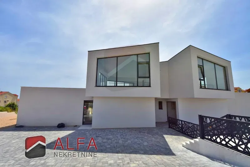 Croazia, Vodice, in vendita nuova casa bifamiliare con piscina e vista sul mare – 2