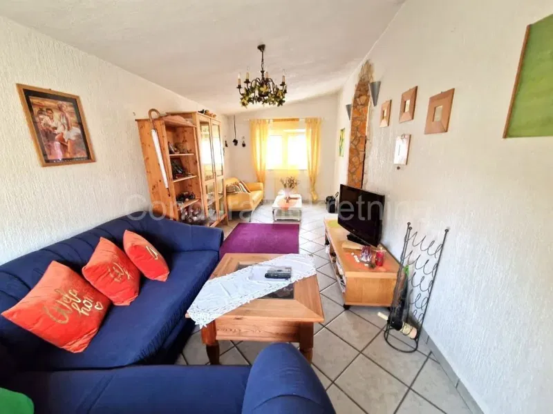 Vir, single storey house + building plot 316 m2 - 80m to the beach – 3