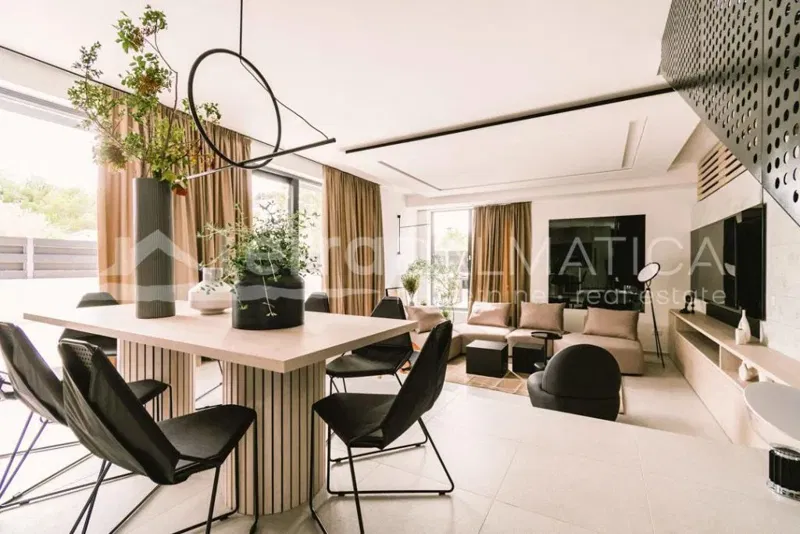 Vodice, Srima, luxuriöse Designervilla mit Swimmingpool, Whirlpool und Sauna – 2