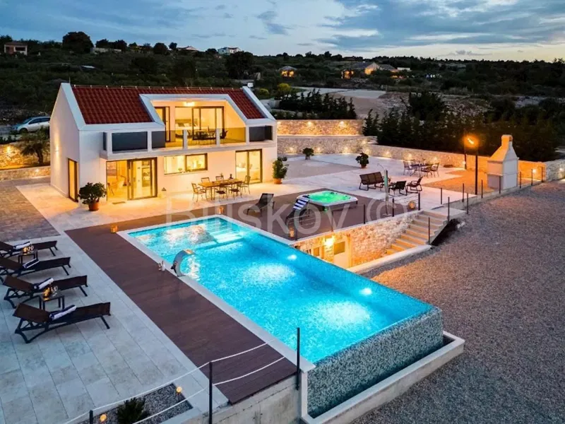 Brač, sale, villa, pool, open view – 2