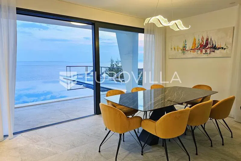 Podstrana, a beautiful villa with a panoramic view of the sea – 3