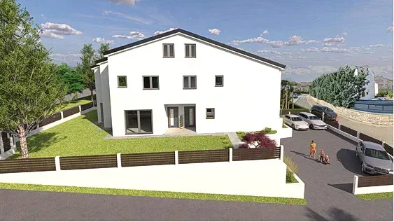 Malinska, nuova casa bifamiliare, vicino al centro e al mare! – 3