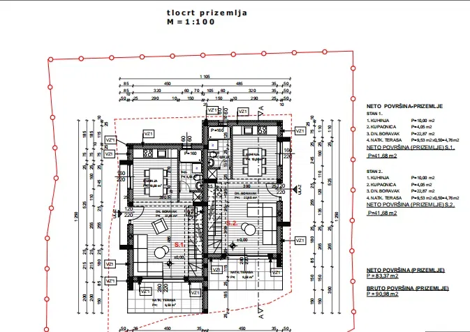 Appartamento/appartamento Dramalj, Crikvenica, 1m2 – 2