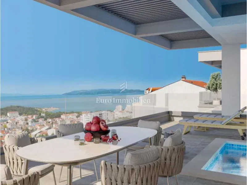 Makarska - apartment with pool and panoramic view – 2