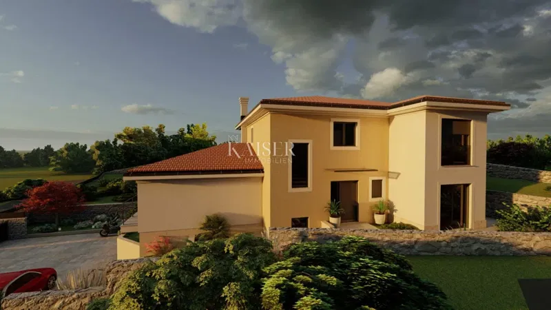 Sušak - building plot with project, 680 m2 – 2