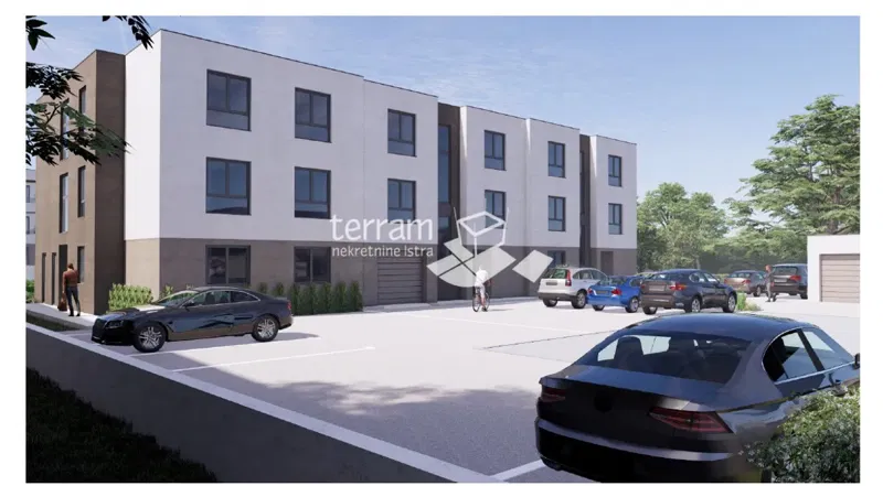 Istria, Pola, Valdebek, attico 112,73m2, 3SS+DB, garage, NUOVO #vendita – 2