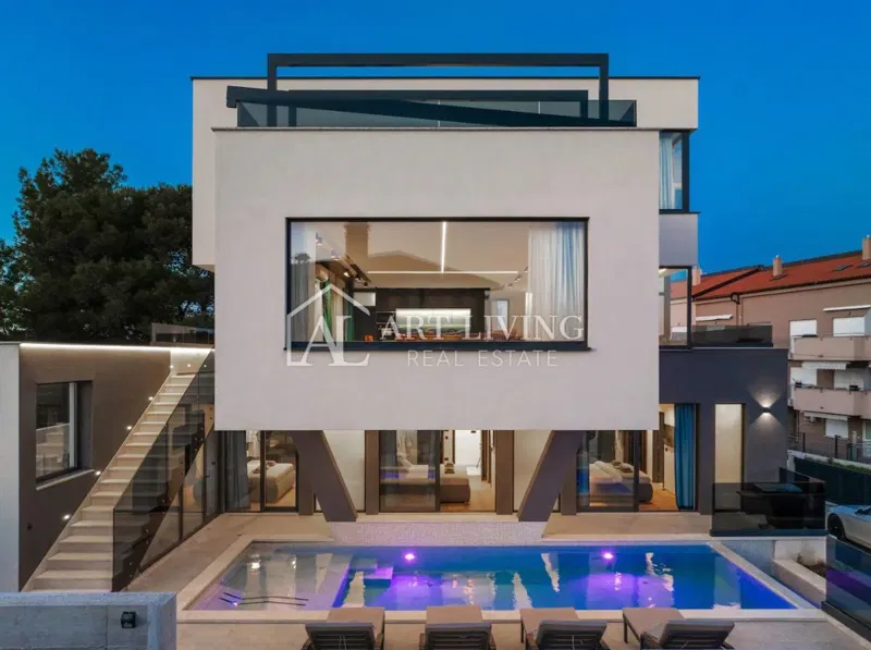 Istrien, Medulin, Umgebung – luxuriöse moderne Villa nur 100 m vom Meer entfernt – 2