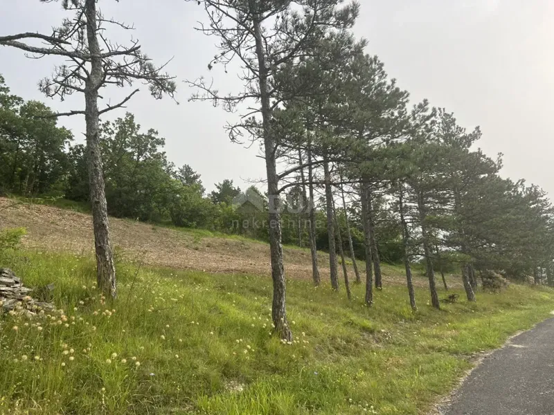 ISTRIA, KRŠAN - Building plot with a view – 2