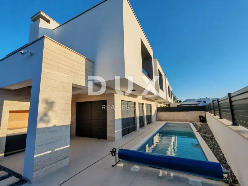Zadar, Zaton, willa w zabudowie bliźniaczej, 220,43 m2, B1, basen, sauna – 2