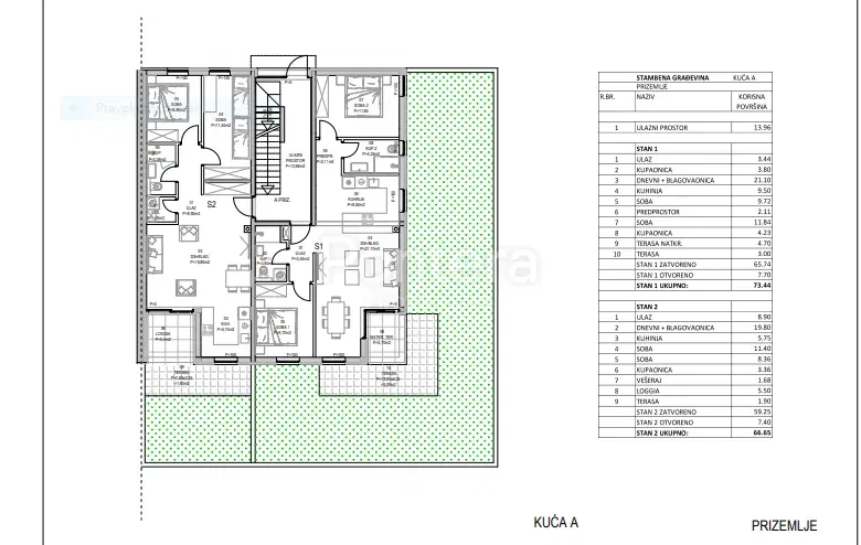 Appartamento/appartamento Barban, 81,90m2 – 3