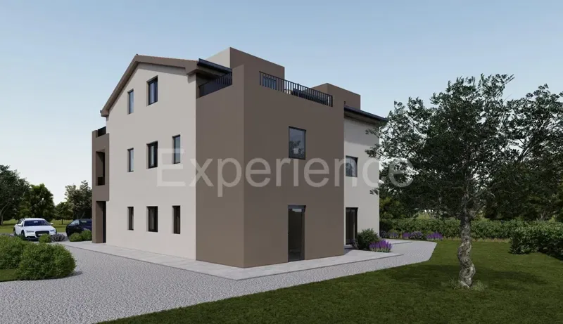 3-Bed Flat with Covered Terrace – Near Poreč, 9 km from Sea – 3