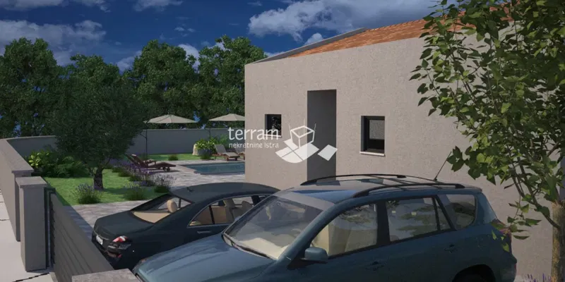 Istria, Svetvinčenat, building plot 513m2, with building permit #sale – 3