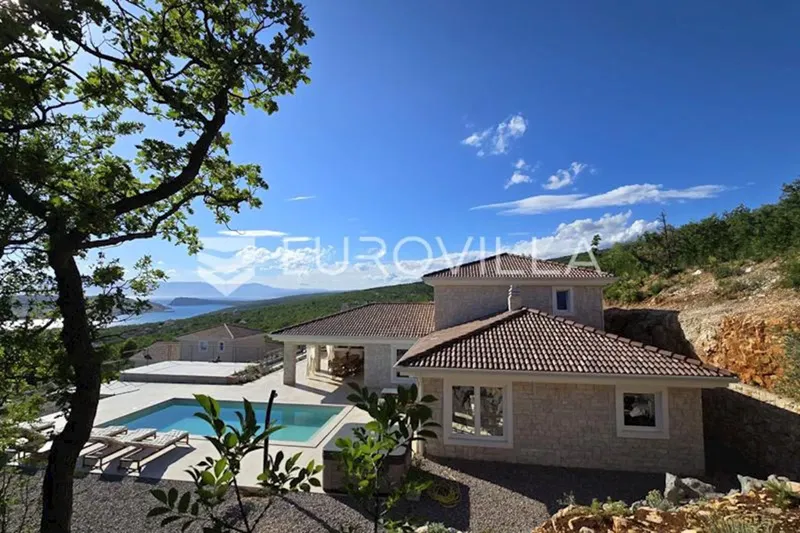 Jadranovo, luxurious rustic villa with pool and sea view – 3