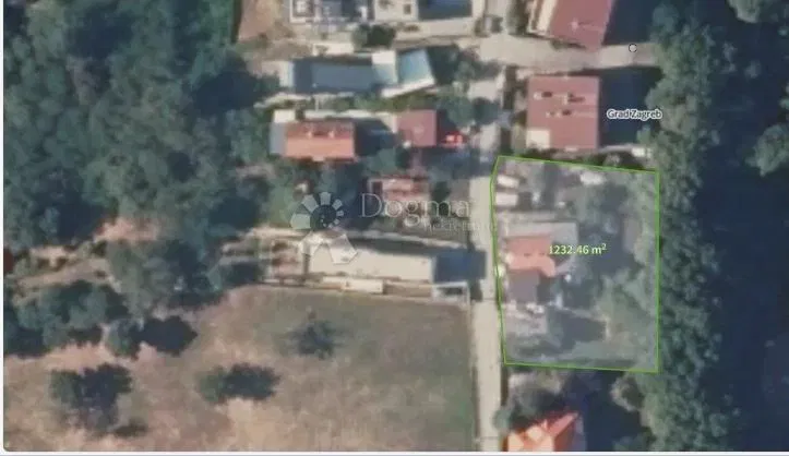 Działka Sveti Duh, Črnomerec, 1.250m2 – 2