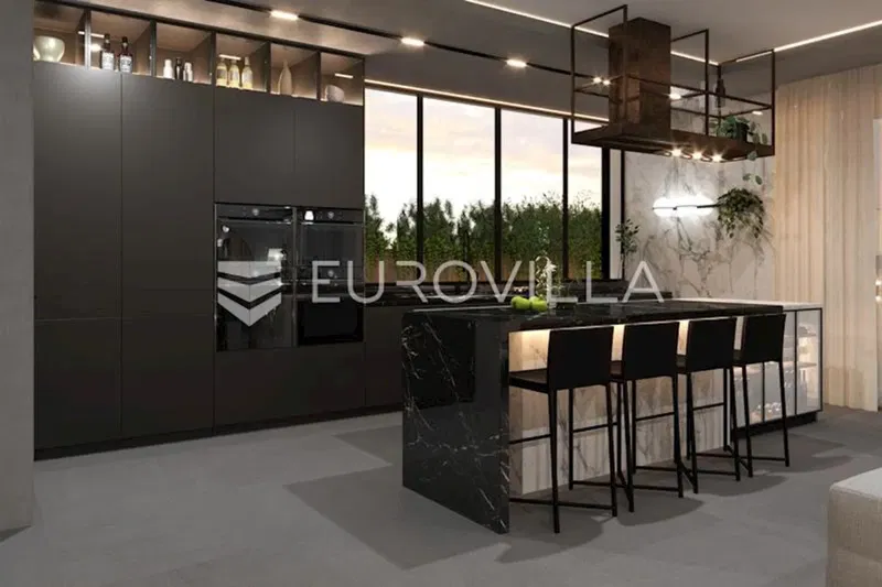 Opatija, four-room apartment with 3 garage spaces with a net usable area of 148 m² NEW BUILDING – 2